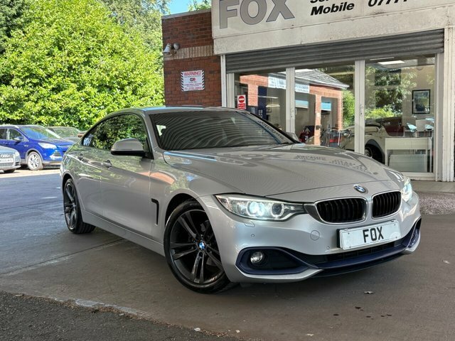 BMW 4 Series Gran Coupe 2014 2.0 418D Sport Hatchback Euro Silver