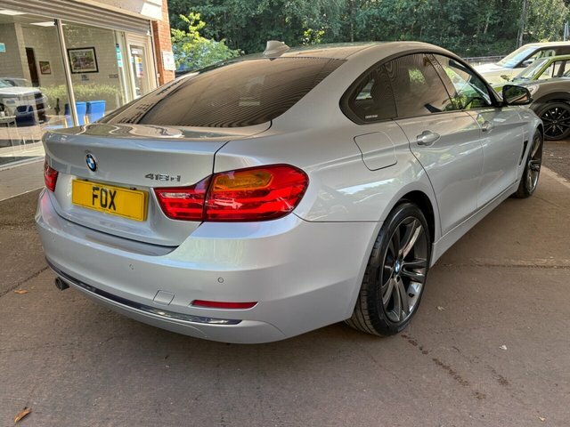 BMW 4 Series Gran Coupe 2014 2.0 418D Sport Hatchback Euro Silver #6
