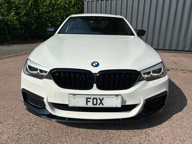 BMW 5 Series 2018 2.0 530E 9.2Kwh M Sport Saloon Plu White #3