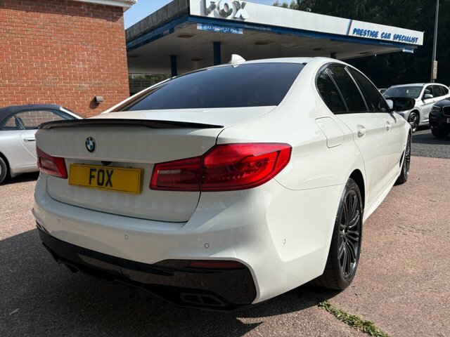 BMW 5 Series 2018 2.0 530E 9.2Kwh M Sport Saloon Plu White #2