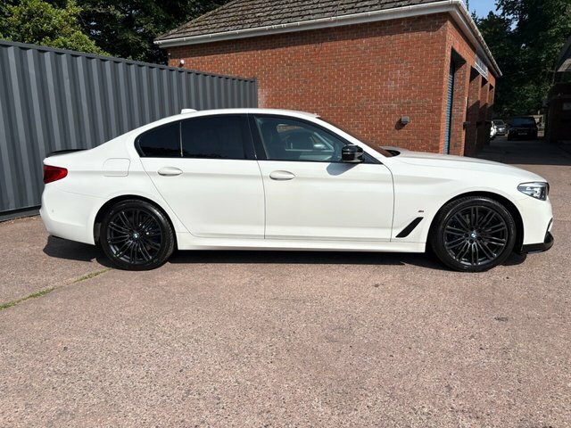 BMW 5 Series 2018 2.0 530E 9.2Kwh M Sport Saloon Plu White #6