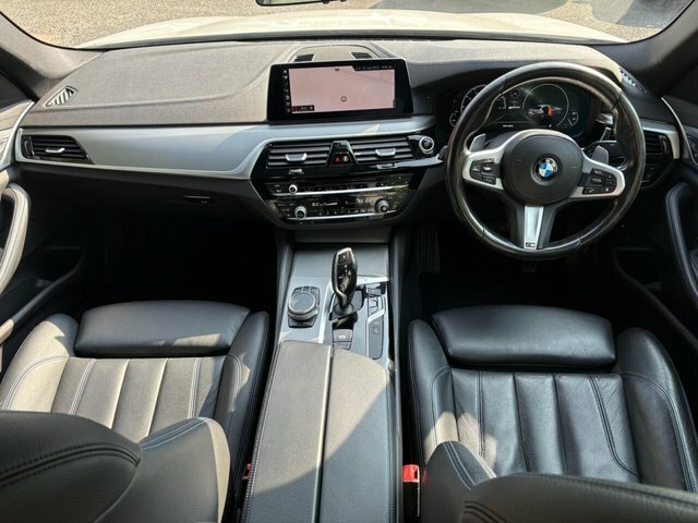 BMW 5 Series 2018 2.0 530E 9.2Kwh M Sport Saloon Plu White #4