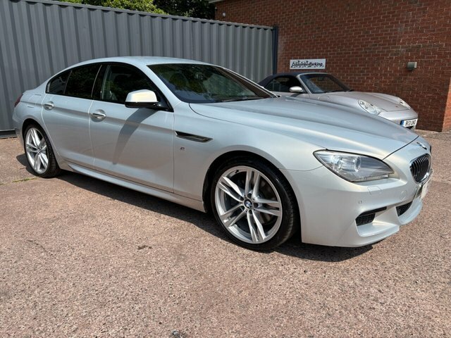 BMW 6 Series Gran Coupe 2014 3.0 640D M Sport Saloon Euro Silver