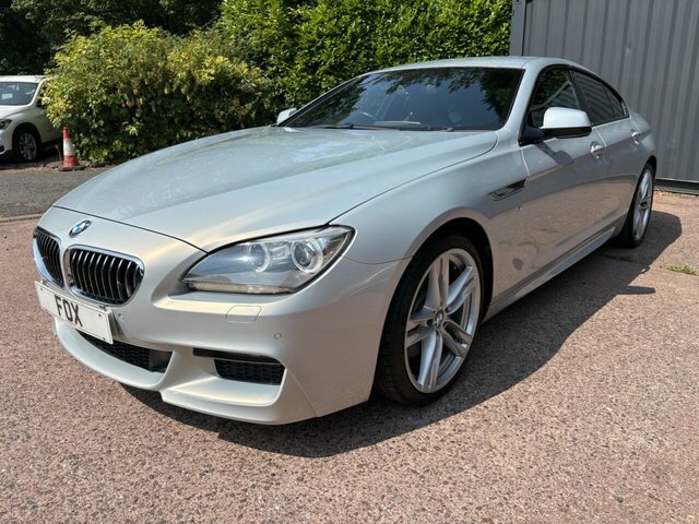 BMW 6 Series Gran Coupe 2014 3.0 640D M Sport Saloon Euro Silver #3