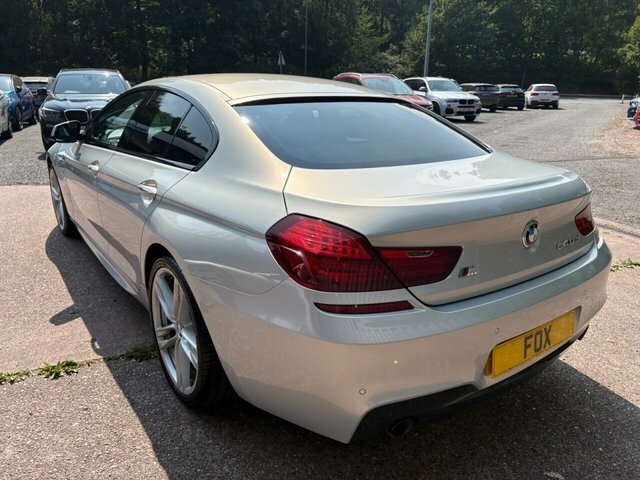 BMW 6 Series Gran Coupe 2014 3.0 640D M Sport Saloon Euro Silver #2