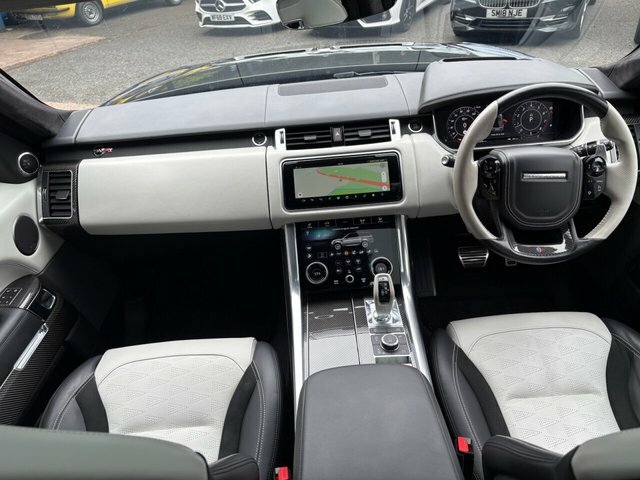 Land Rover Range Rover Sport 2019 5.0 P575 V8 Svr Suv 4Wd Euro Blue #4