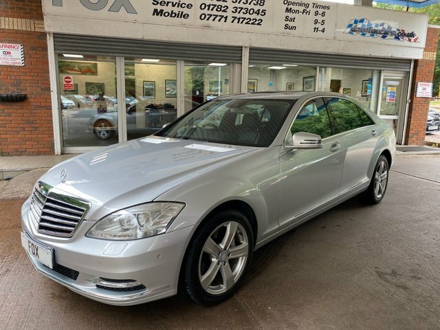 Mercedes-Benz S Class 2012 3.0 S350l V6 Bluetec Saloon G-tron Silver