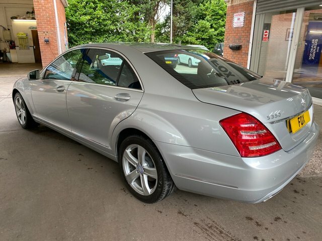 Mercedes-Benz S Class 2012 3.0 S350l V6 Bluetec Saloon G-tron Silver #4