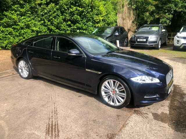 Jaguar XJ 2014 3.0 D V6 Portfolio L 275 Bhp Lwb Blue #2