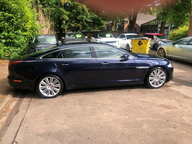 Jaguar XJ 2014 3.0 D V6 Portfolio L 275 Bhp Lwb Blue #5