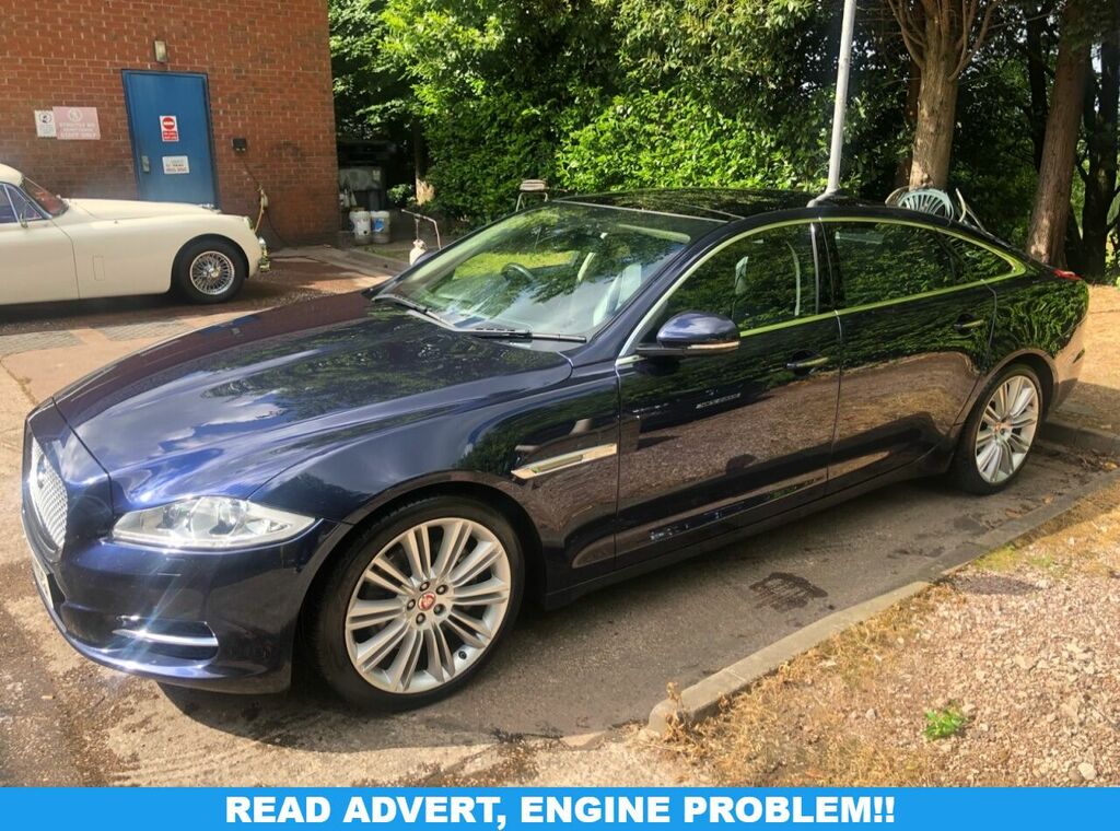 Jaguar XJ 2014 3.0 D V6 Portfolio L 275 Bhp Lwb Blue