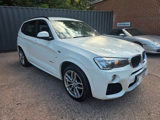 BMW X3 2016 2.0 20D M Sport Suv Xdrive White #4