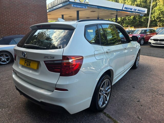 BMW X3 2016 2.0 20D M Sport Suv Xdrive White #6
