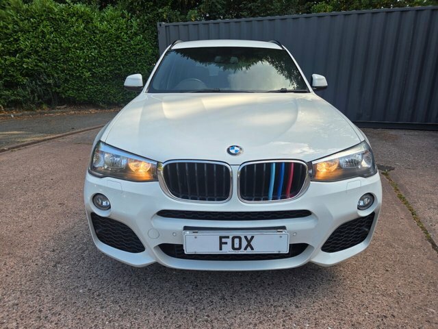 BMW X3 2016 2.0 20D M Sport Suv Xdrive White #3