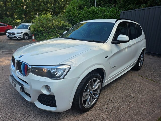 BMW X3 2016 2.0 20D M Sport Suv Xdrive White #2
