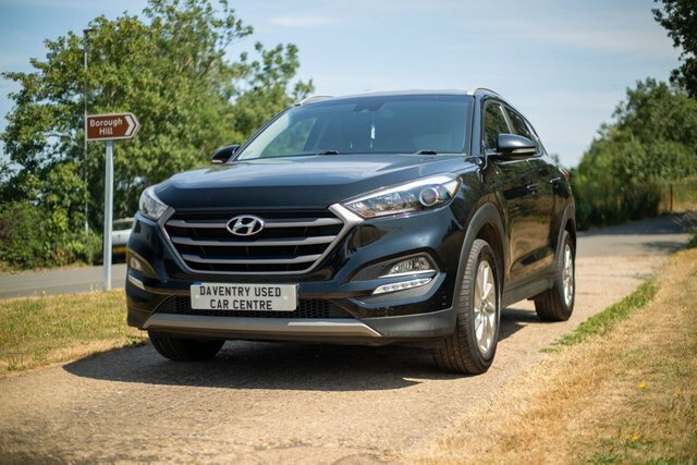 Hyundai Tucson 2016 1.6 Gdi Blue Drive Se Nav Suv Manu EF66VOK Black #4