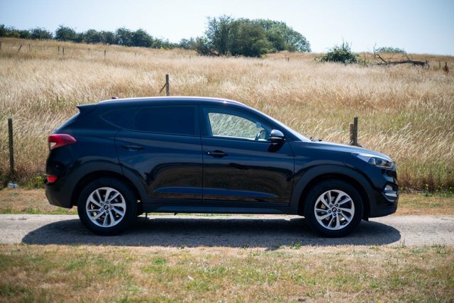 Hyundai Tucson 2016 1.6 Gdi Blue Drive Se Nav Suv Manu EF66VOK Black #5