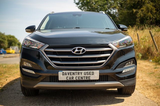 Hyundai Tucson 2016 1.6 Gdi Blue Drive Se Nav Suv Manu EF66VOK Black #2