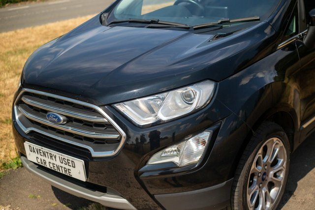 Ford Ecosport 2018 1.0T Ecoboost Titanium Suv Black #5