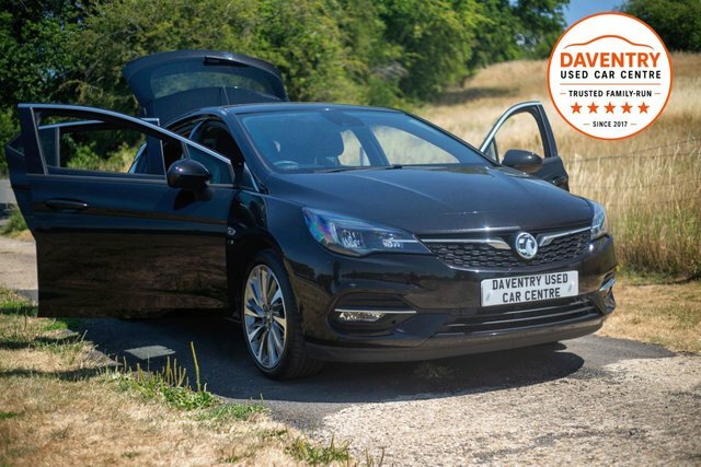 Vauxhall Astra 2021 1.5 Turbo D Griffin Edition Hatchback Die Black