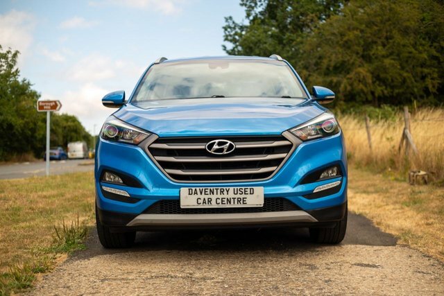 Hyundai Tucson 2018 1.6 Gdi Blue Drive Se Nav Suv Manu AX67BYU Blue #2