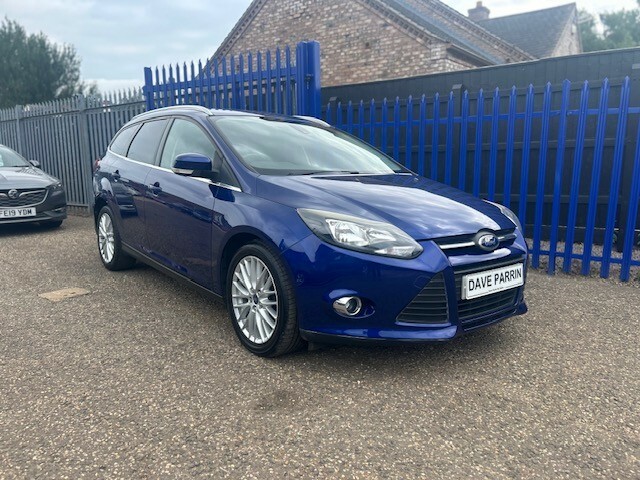 Ford Focus 1.6 Tdci Zetec Navigator Blue