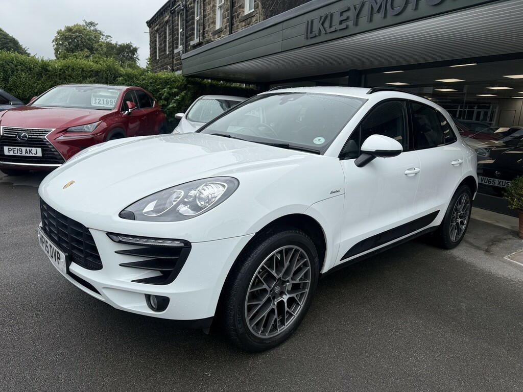 Porsche Macan 3.0 Td V6 S White #3
