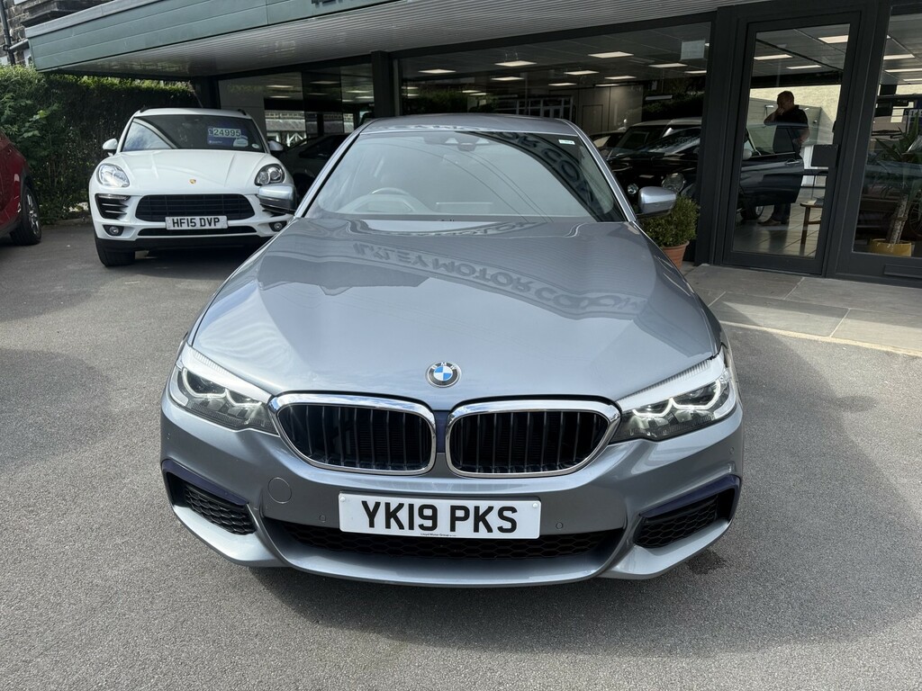 BMW 5 Series 3.0 530D Xdrive M Sport Saloon Blue #5