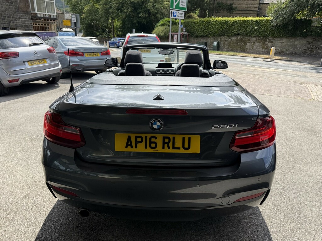 BMW 2 Series 2.0 220I M Sport Convertible Grey #6