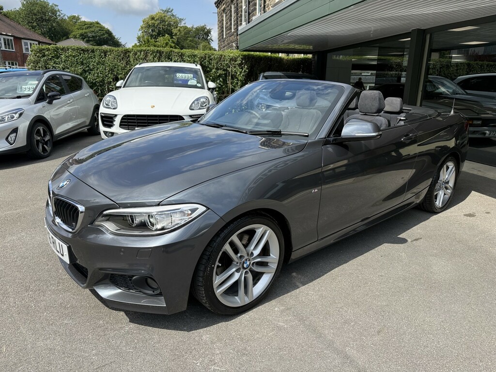BMW 2 Series 2.0 220I M Sport Convertible Grey #3