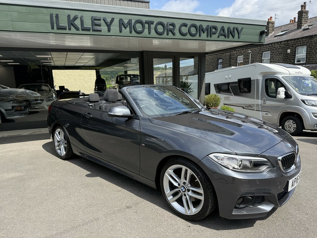 BMW 2 Series 2.0 220I M Sport Convertible Grey