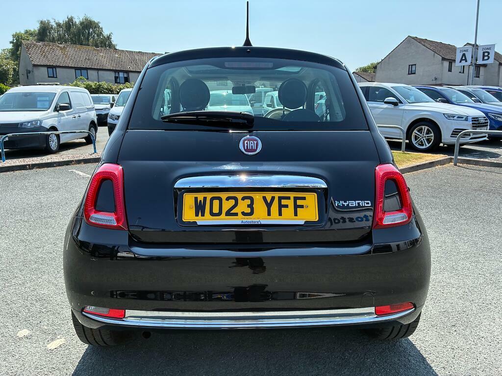 Fiat 500 1.0 Mhev Euro 6 Ss W023YFF Black #5