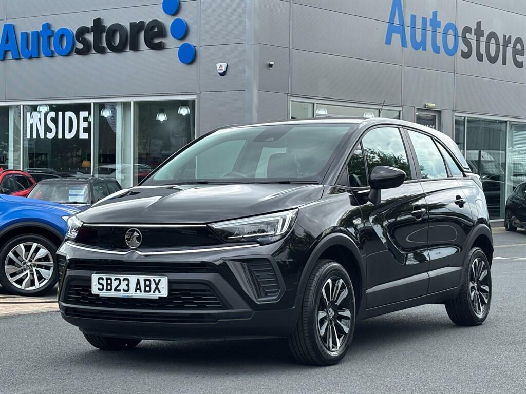 Vauxhall Crossland 1.2 Turbo Design Euro 6 Ss Black