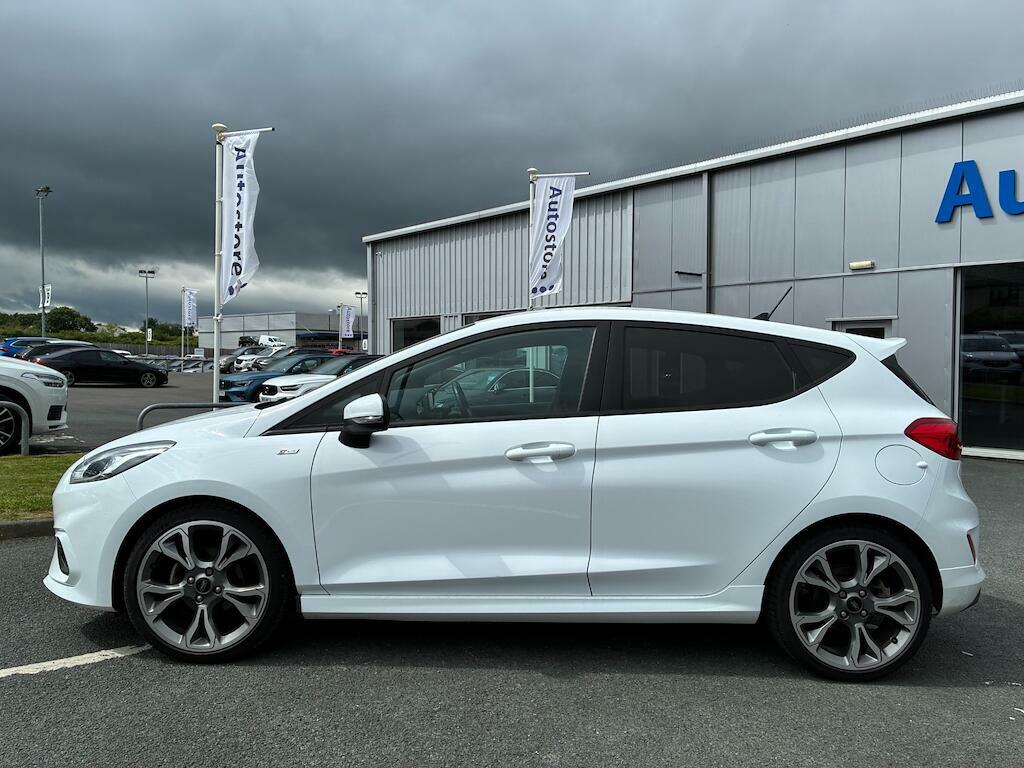 Ford Fiesta 1.0T Ecoboost Mhev St-line X Edition Euro 6 Ss BL21PYO White #3