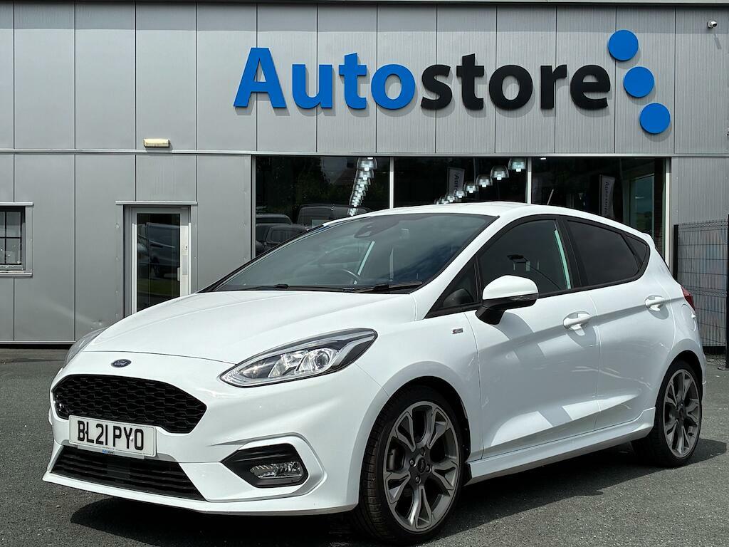Ford Fiesta 1.0T Ecoboost Mhev St-line X Edition Euro 6 Ss BL21PYO White