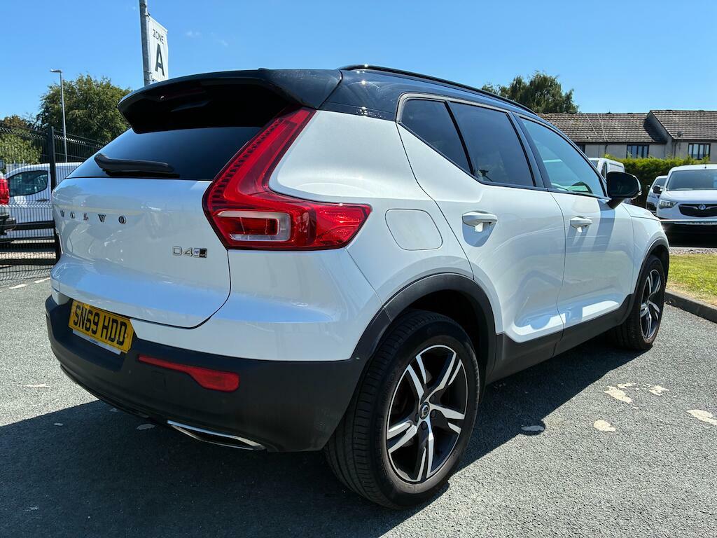 Volvo XC40 2.0 D4 R-design Awd Euro 6 Ss SN69HDD White #6