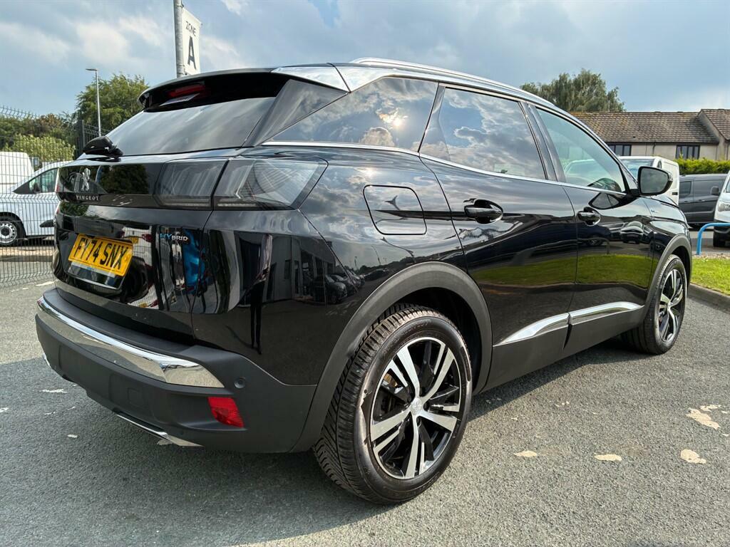 Peugeot 3008 1.6 13.2Kwh Gt E-eat Euro 6 Ss FY74SNX Black #6