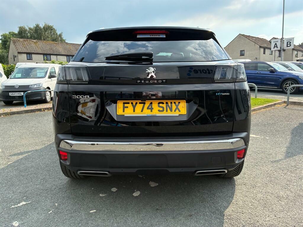 Peugeot 3008 1.6 13.2Kwh Gt E-eat Euro 6 Ss FY74SNX Black #5