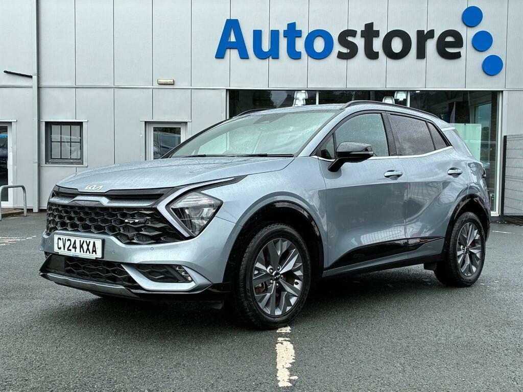 Kia Sportage 1.6 H T-gdi Gt-line Euro 6 Ss CV24KXA Silver