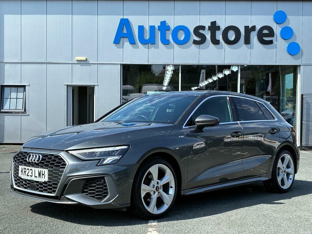 Audi A3 1.0 Tfsi 30 S Line Sportback Euro 6 Ss Grey