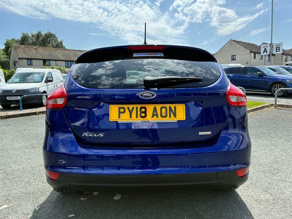 Ford Focus 1.0T Ecoboost Zetec Edition Euro 6 Ss PY18AON Blue #5