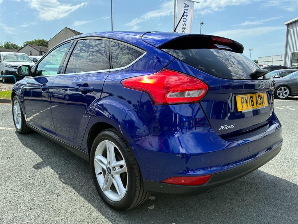 Ford Focus 1.0T Ecoboost Zetec Edition Euro 6 Ss PY18AON Blue #4