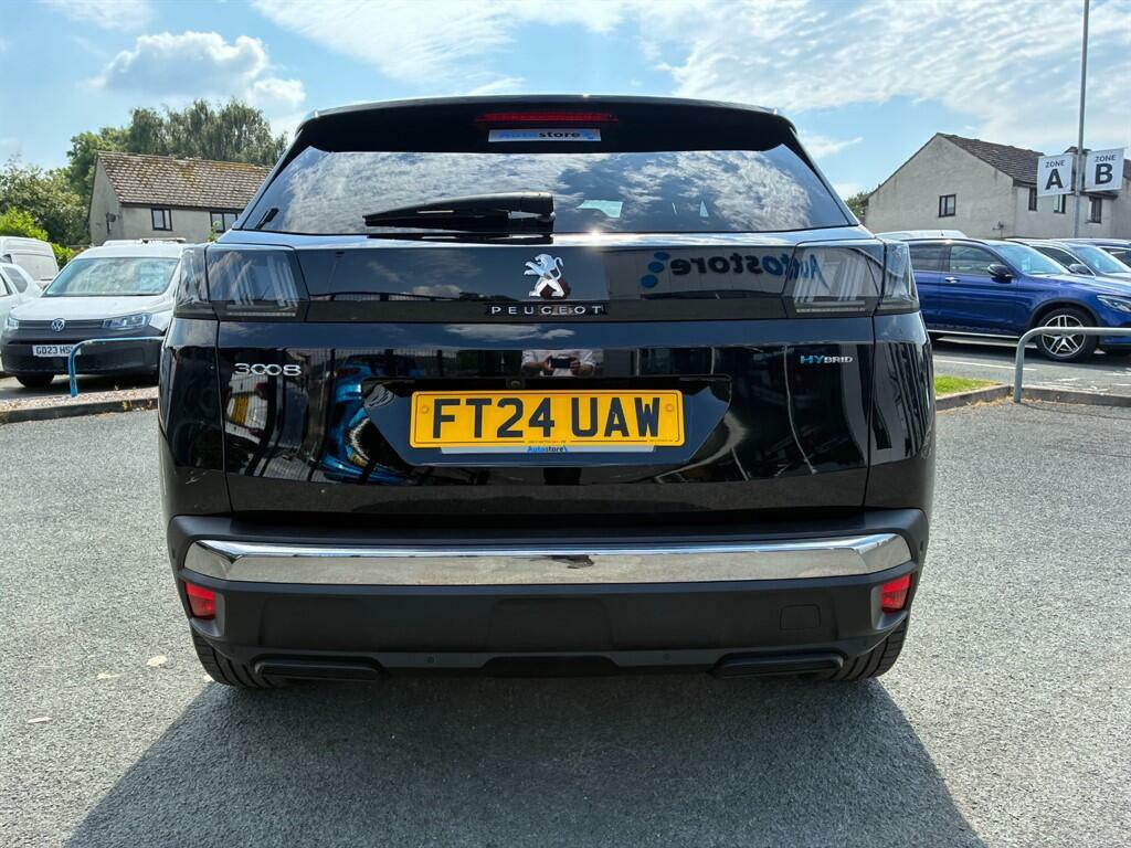 Peugeot 3008 1.6 13.2Kwh Allure Premium E-eat Euro 6 Ss FT24UAW Black #5
