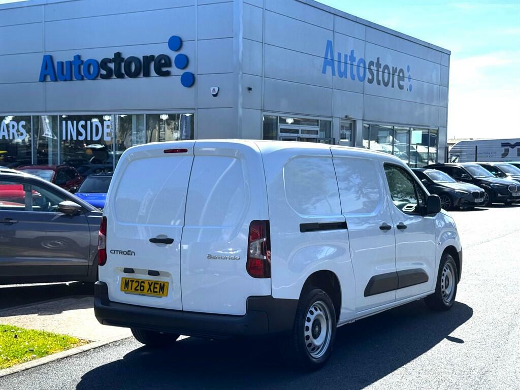 Citroen Berlingo 1.5 Bluehdi 850 Enterprise XL Crew Van Double Cab MT26XEM White #5