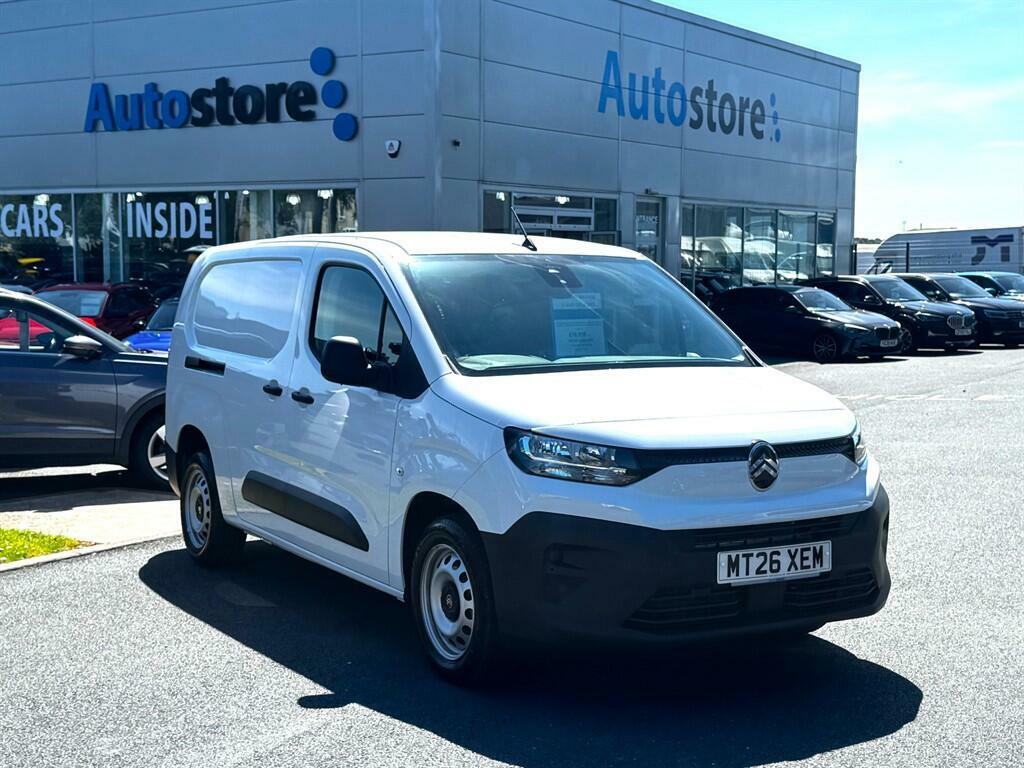 Citroen Berlingo 1.5 Bluehdi 850 Enterprise XL Crew Van Double Cab MT26XEM White #3