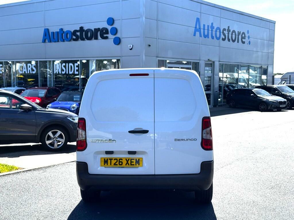 Citroen Berlingo 1.5 Bluehdi 850 Enterprise XL Crew Van Double Cab MT26XEM White #6