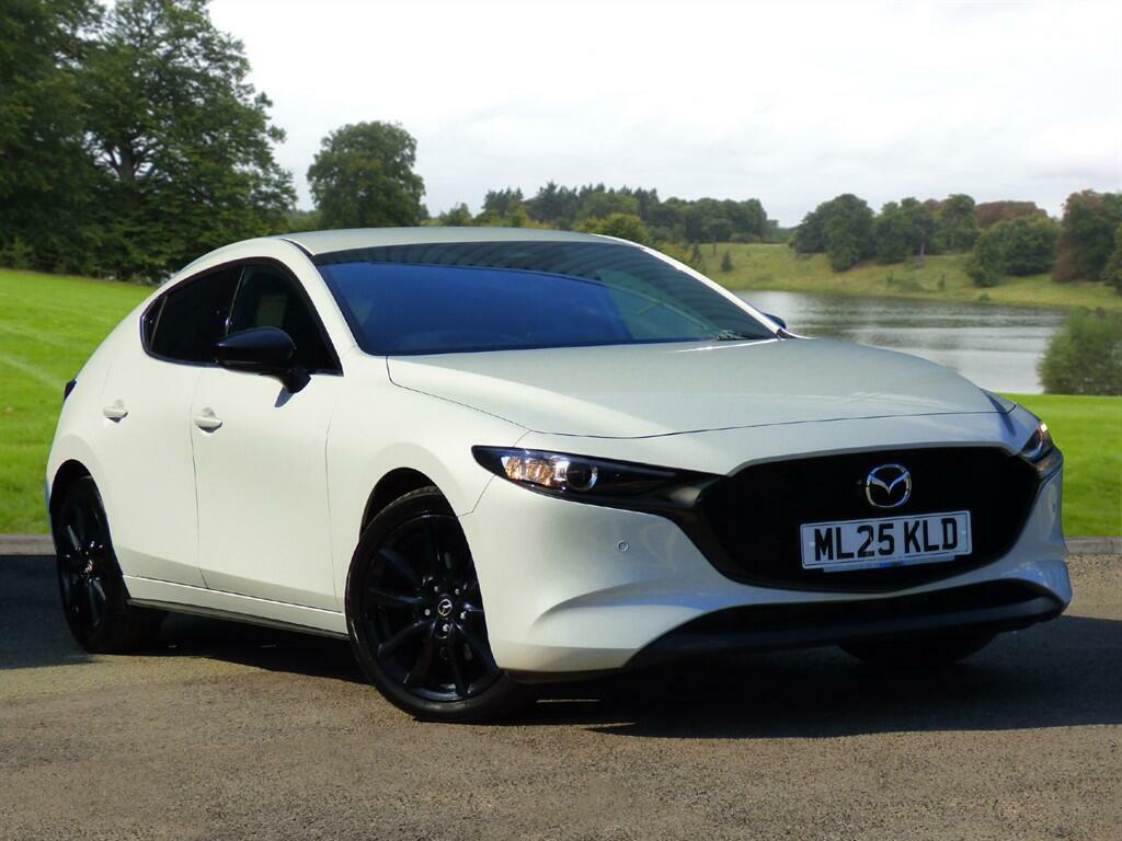 Mazda 3 2.5 E-skyactiv-g Mhev Homura Euro 6 Ss ML25KLD White #2