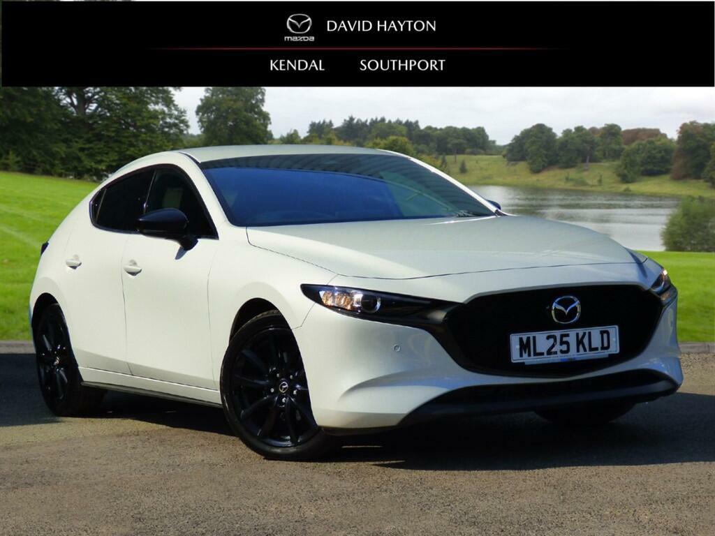 Mazda 3 2.5 E-skyactiv-g Mhev Homura Euro 6 Ss ML25KLD White