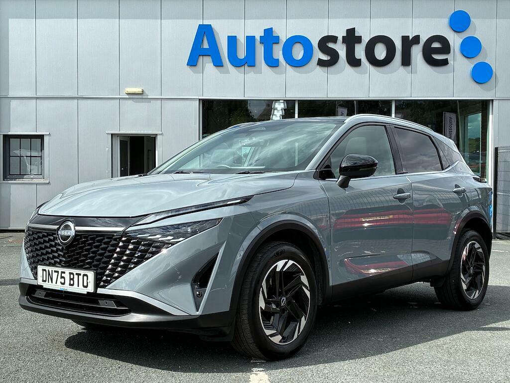 Nissan Qashqai 1.3 Dig-t Mhev N-connecta Euro 6 Ss DN75BTO Grey