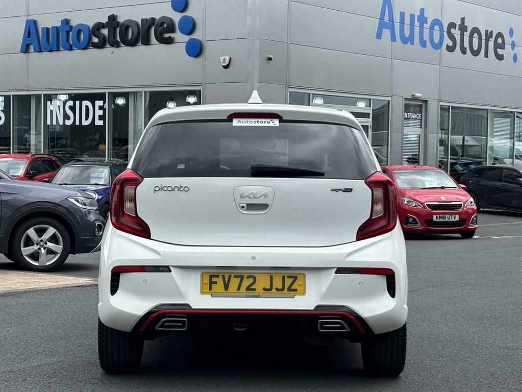 Kia Picanto 1.0 T-gdi Gt-line S Euro 6 Ss FV72JJZ White #6